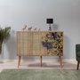 Hanah Home Consola Mega - 727 Roble Sonoma